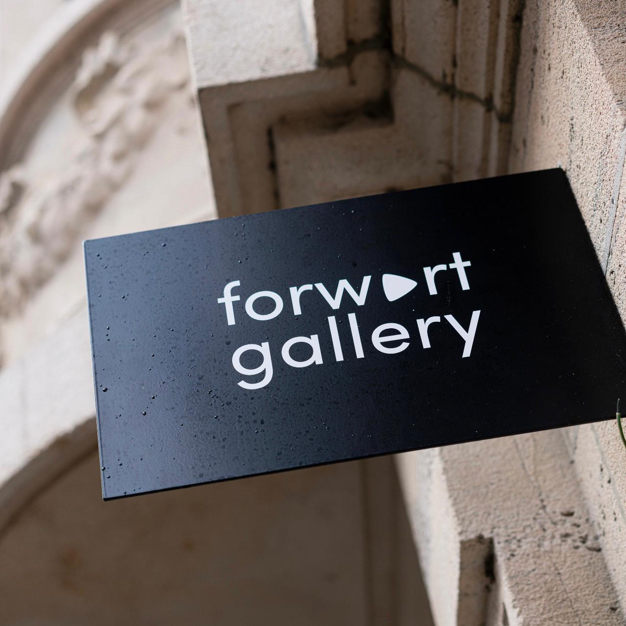 Forwart Gallery Antwerp Sign by Raf Beckers