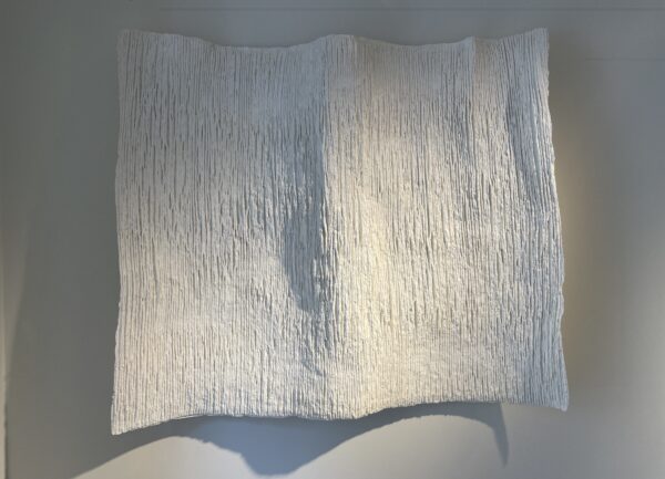Schoonhoven Untitled White Wave 120 x 90 cm 1