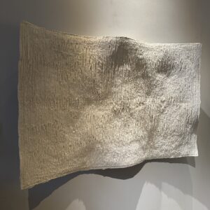 Schoonhoven Untitled White Wave 130 x 100 cm